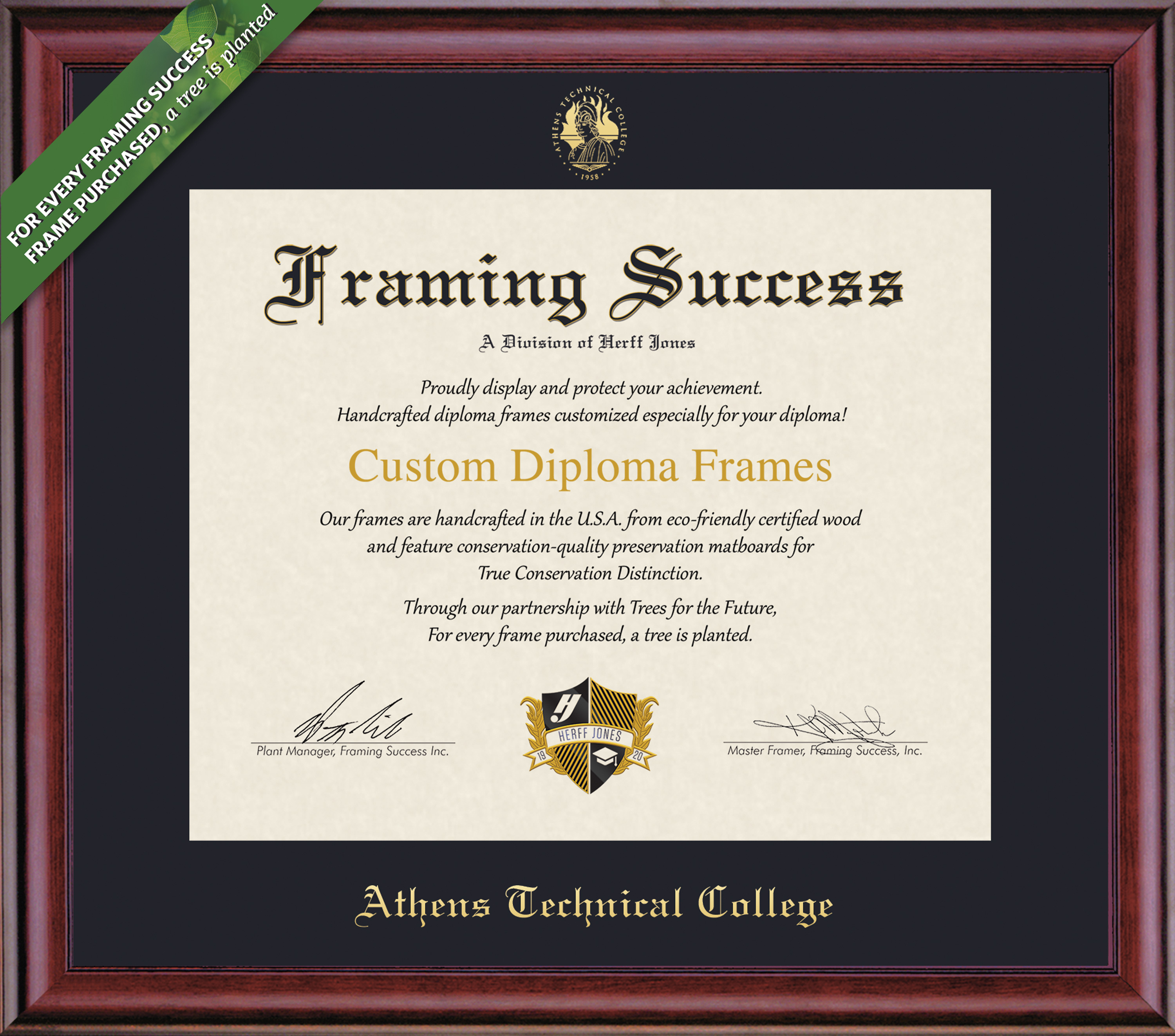 8" x 10" Classic Diploma Frame