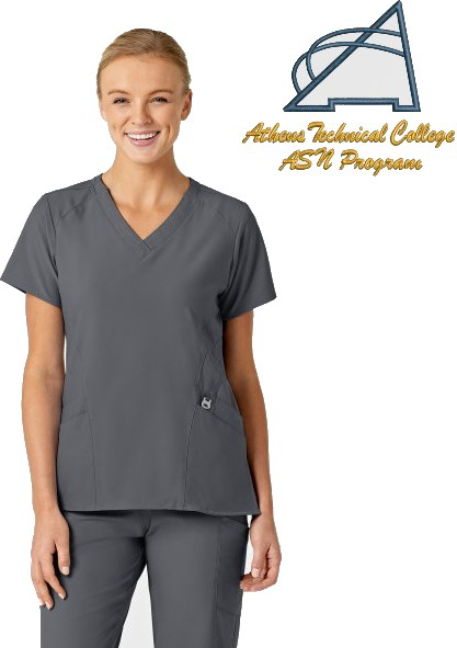 WMN STYLIZED VNECK