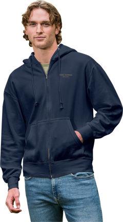 Full Zip Hooded Sweatshirt