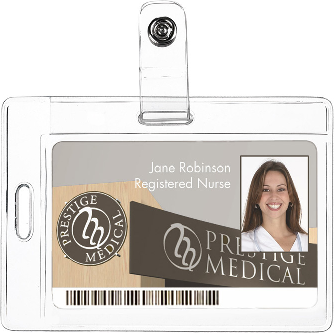ID HOLDER 2WAY CLEAR