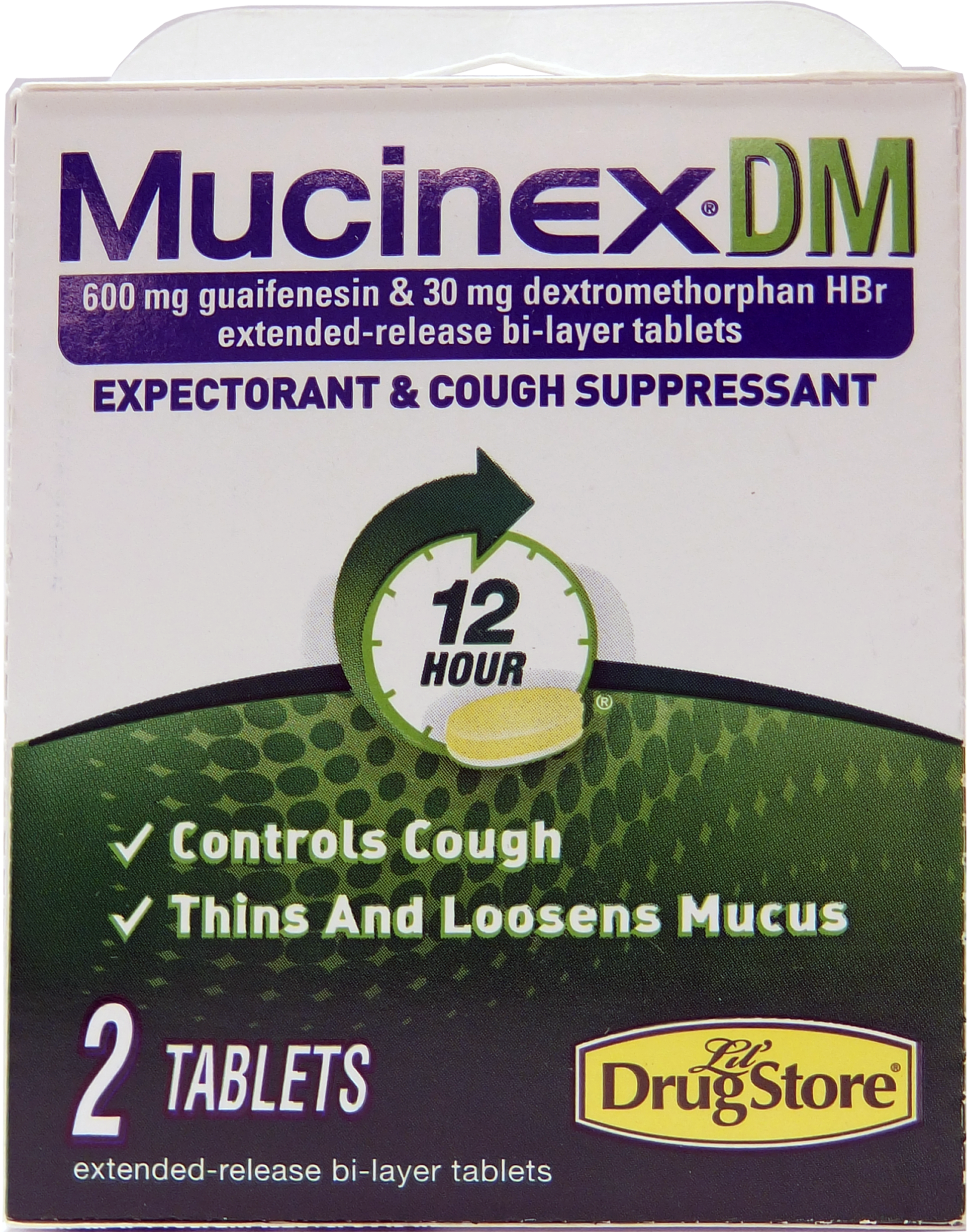 LIL MUCINEX DM TABS 2CT