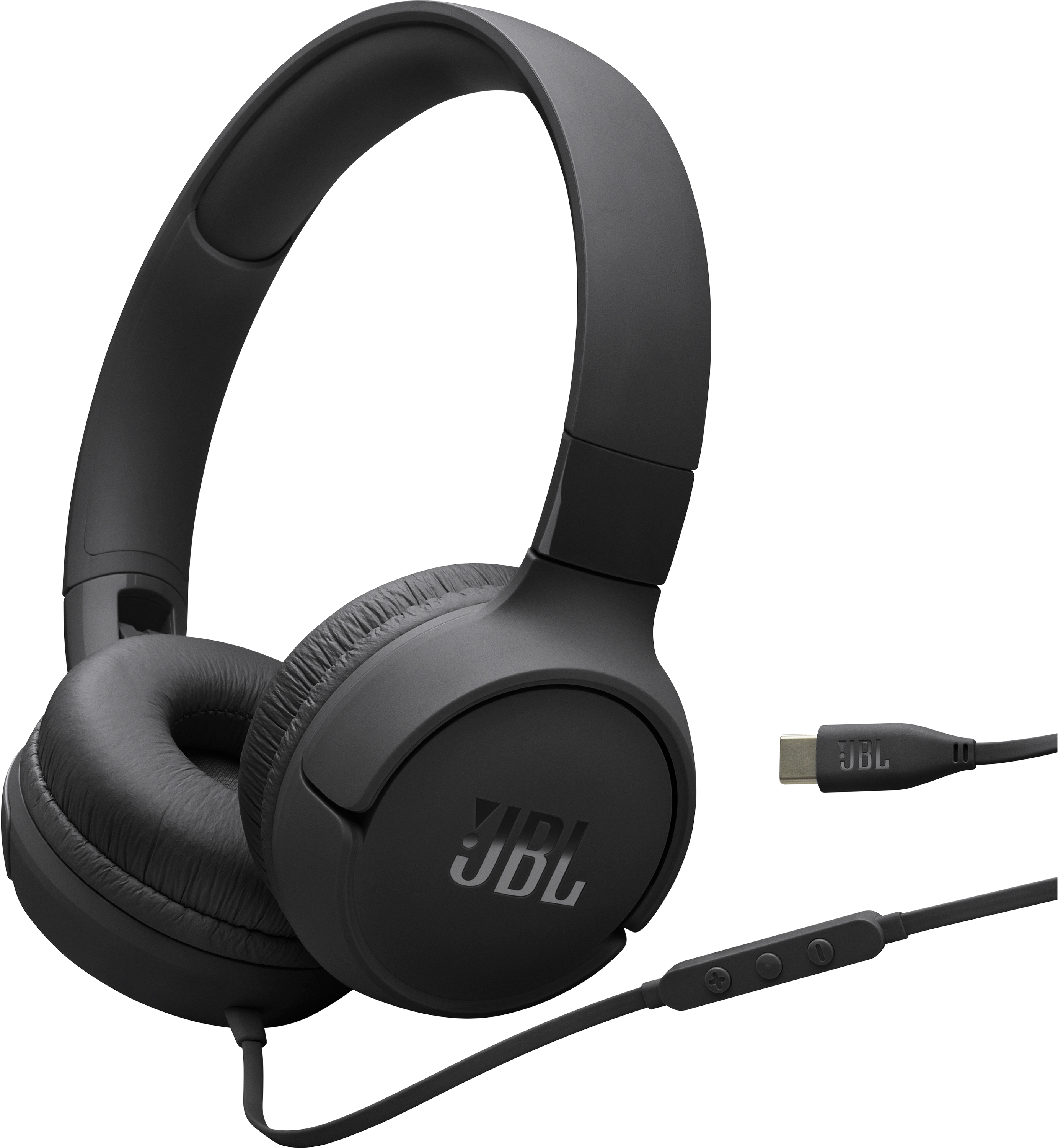 JBL Tune 520C USB-C Wired Earbuds, Black - ONLINE ONLY