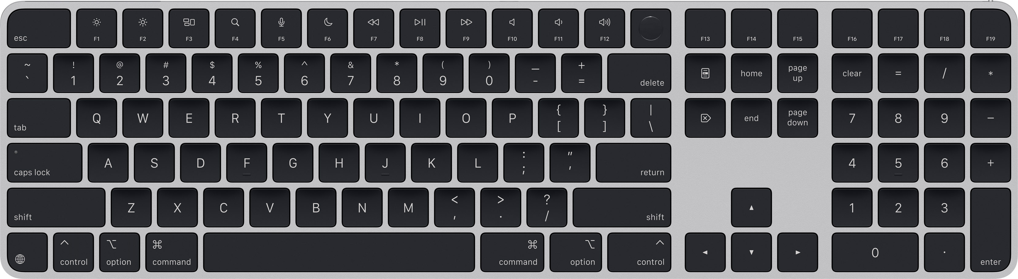 MAGIC KEYBOARD T ID NUM KEY BL