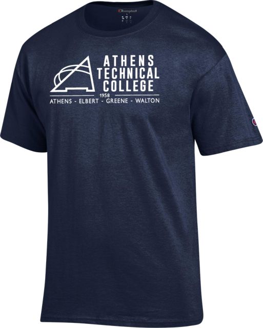 Athens Technical Champion T Shirt Athens Technical College Primary Mark - ONLINE ONLY