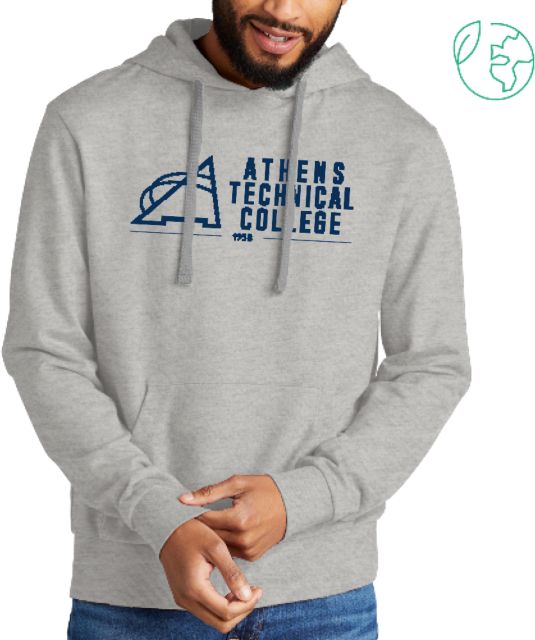 Athens Technical Allmade Organic French Terry Pullover Hoodie Athens Technical College - ONLINE ONLY