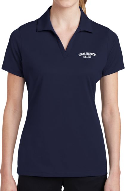 Athens Technical Womens Dry Mesh Polo Athens Technical College EMB - ONLINE ONLY
