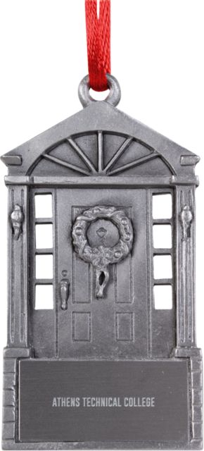 Athens Technical Front Door Ornament Athens Technical College Flat Mark Engraved - ONLINE ONLY