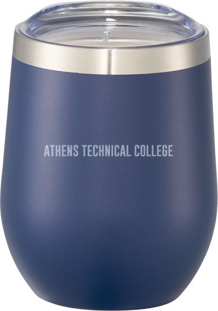 Athens Technical Corzo Vacuum Insulated Cup 12oz Athens Technical College Flat Mark Engraved - ONLINE ONLY
