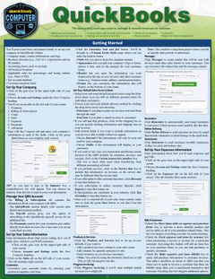 QuickBooks : A Quickstudy Laminated Reference Guide (Edition 2)