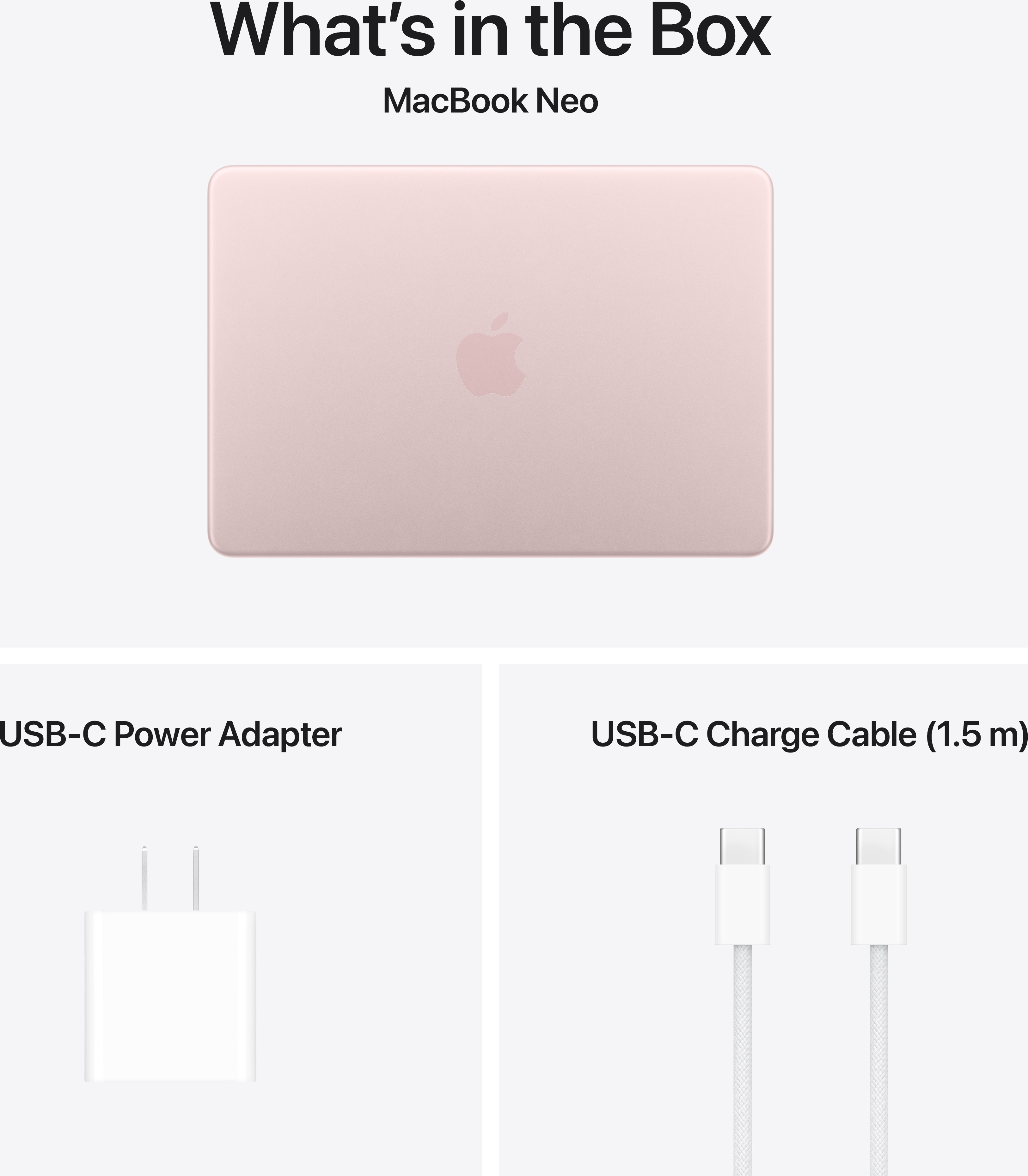 Apple 13-inch MacBook Neo: Apple A18 Pro chip with 6-core CPU and 5-core GPU, 8GB, 256GB SSD - Silver